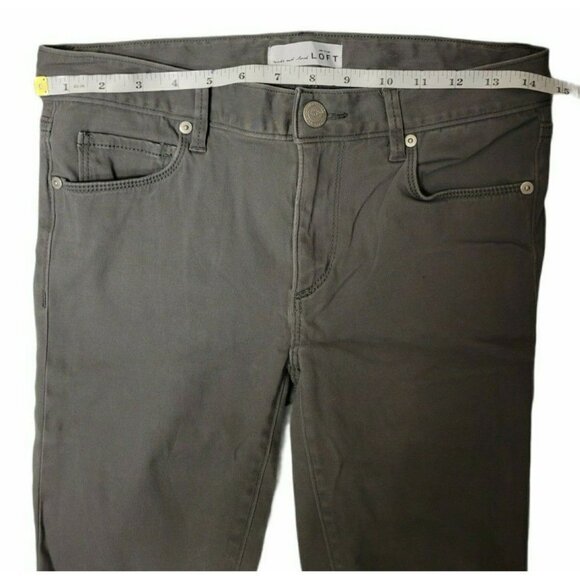 Loft Made With Love Ann Taylor Gray Jegging Size 2 - Picture 4 of 5